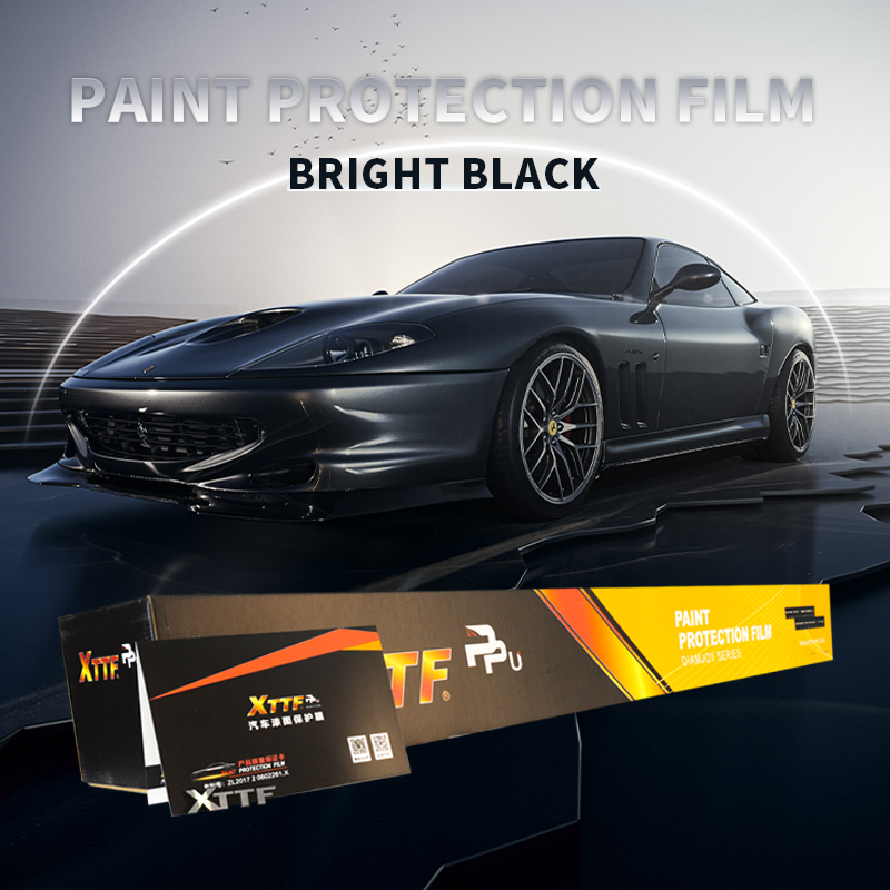XTTF-bright black PPF Self -repair Car Paint Protect Film TPU Thermoplastic High Polyurethane Film