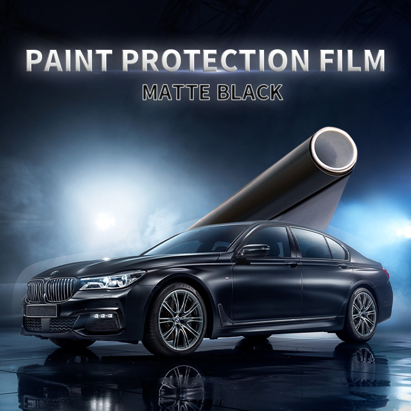 XTTF Matte Black Car Film For Car Body Protection 1.52*15m PPF