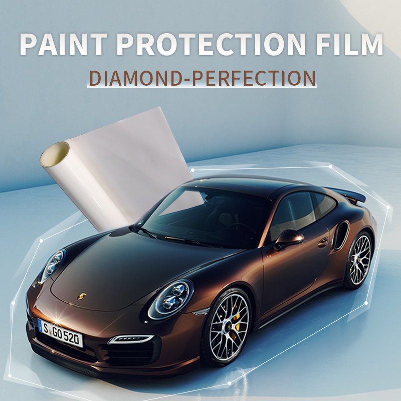 XTTF-Diamond perfection Anti-yellowing stretchable transparent TPU PPF car paint protective film 1.52*15m ppf